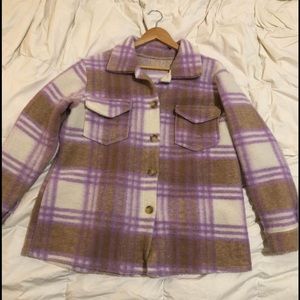 Plaid shacket